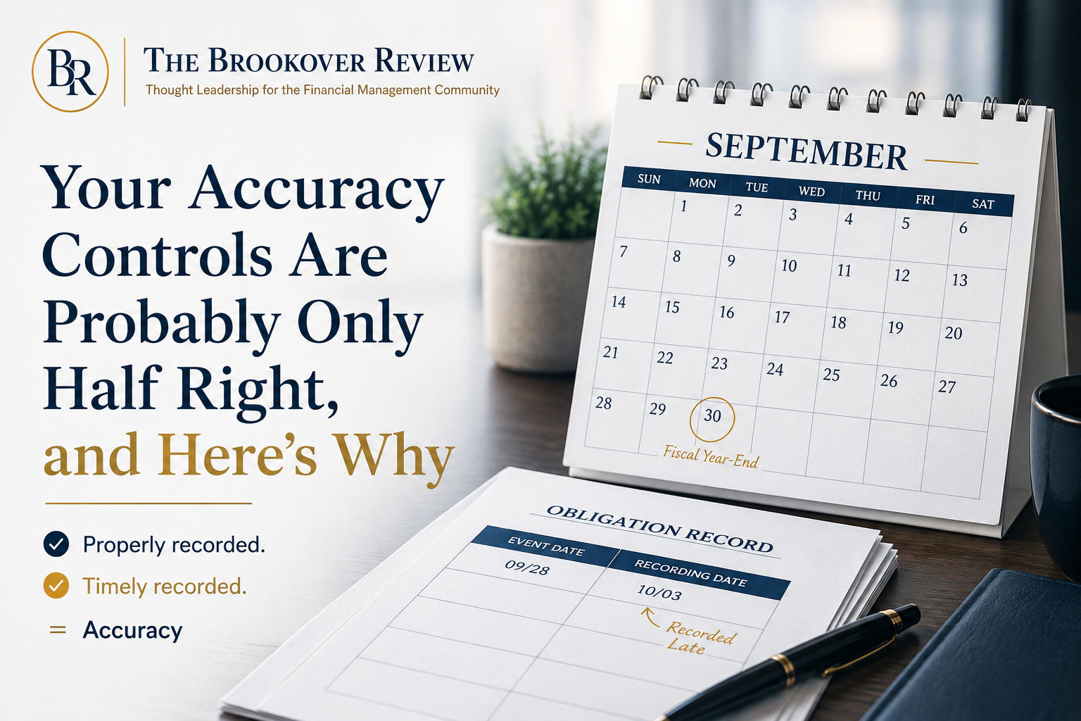 Your Accuracy Controls Are Probably Only Half Right
