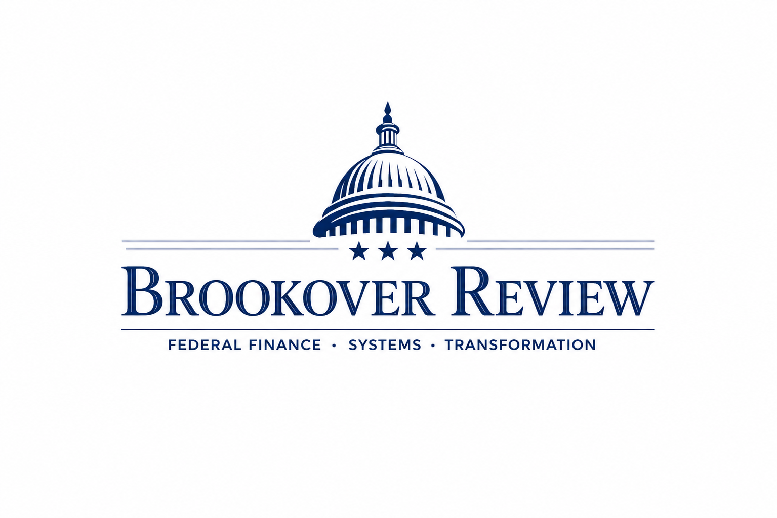 The Brookover Review — Federal Finance · Systems · Transformation